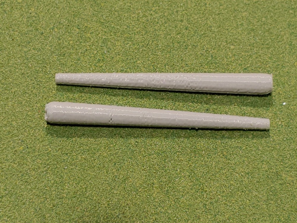 2 Baseball Bats for Bobbleheads - Various Colors