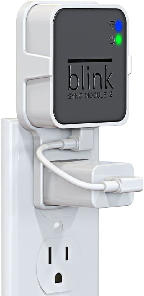 Wall Mount Bracket - Blink Sync Module 2 with Short Cable for Outdoor Cameras