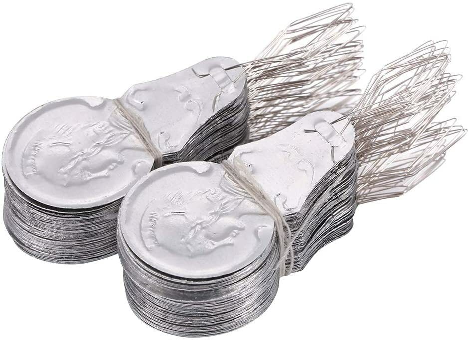 60 pcs Silver Needle Threader Inserter Wire Bow Sewing Threading US SELLER