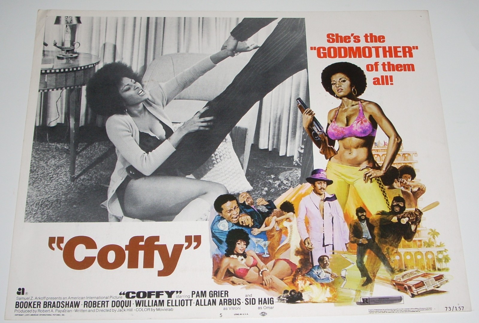 Vintage COFFY Movie Poster Lobby Card Pam Grier Litho 73- The Lord of the Rings