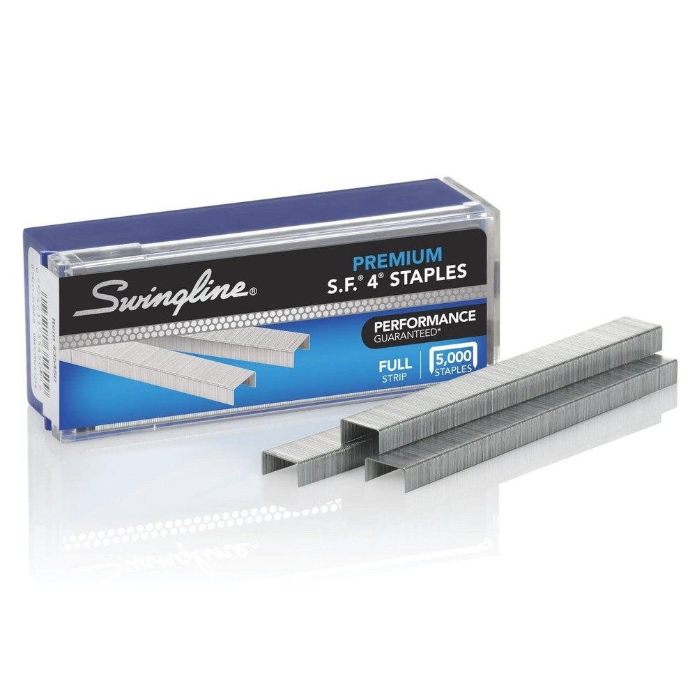 Premium Staples, 1/4" Length, 5000 Count