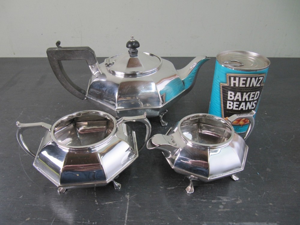 Vintage Edwardian EPNS Silver Plate Tea Set