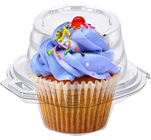 Cupcake Boxes Individual Cupcake Containers 50 Packs Regular Single Cupcake Hol