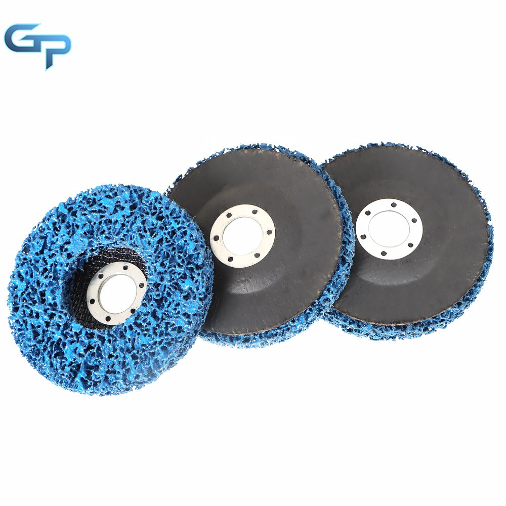 10 Pack 4.5"x7/8" Easy Strip 4-1/2" Discs Remove Paint Rust & Clean Mexico