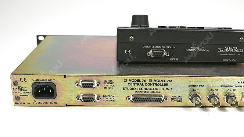 Studio Technologies 761 Central Controller & 771 Control Console 5.1 Surround