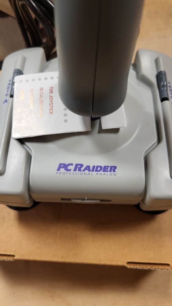 PC Raider Joystick Controller by Performance for DOS & Windows 95 Games NEW