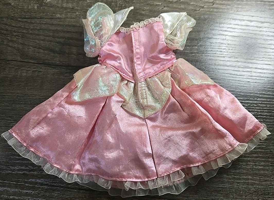 Disney Princess Aurora Sleeping Beauty Pink Dress. DOLL, Vintage
