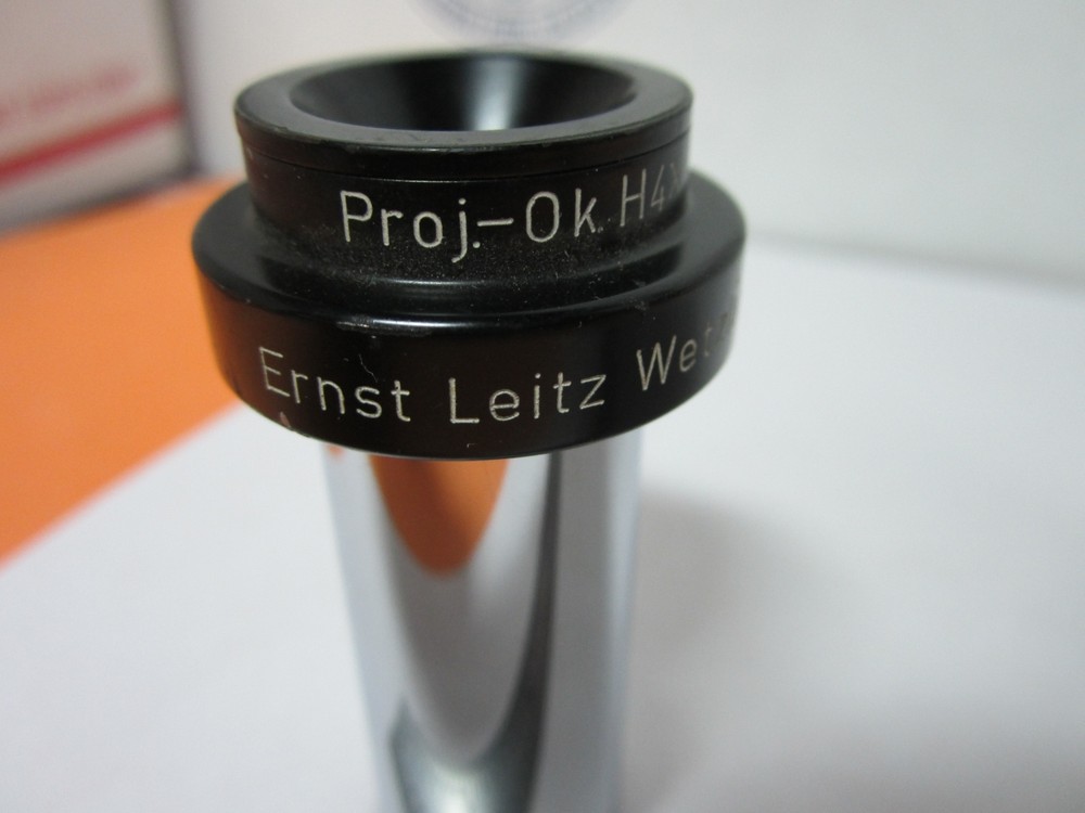 OPTICAL EYEPIECE ERNST LEITZ PROJECTOR PROJ MICROSCOPE OPTICS AS IS BIN#K2-13