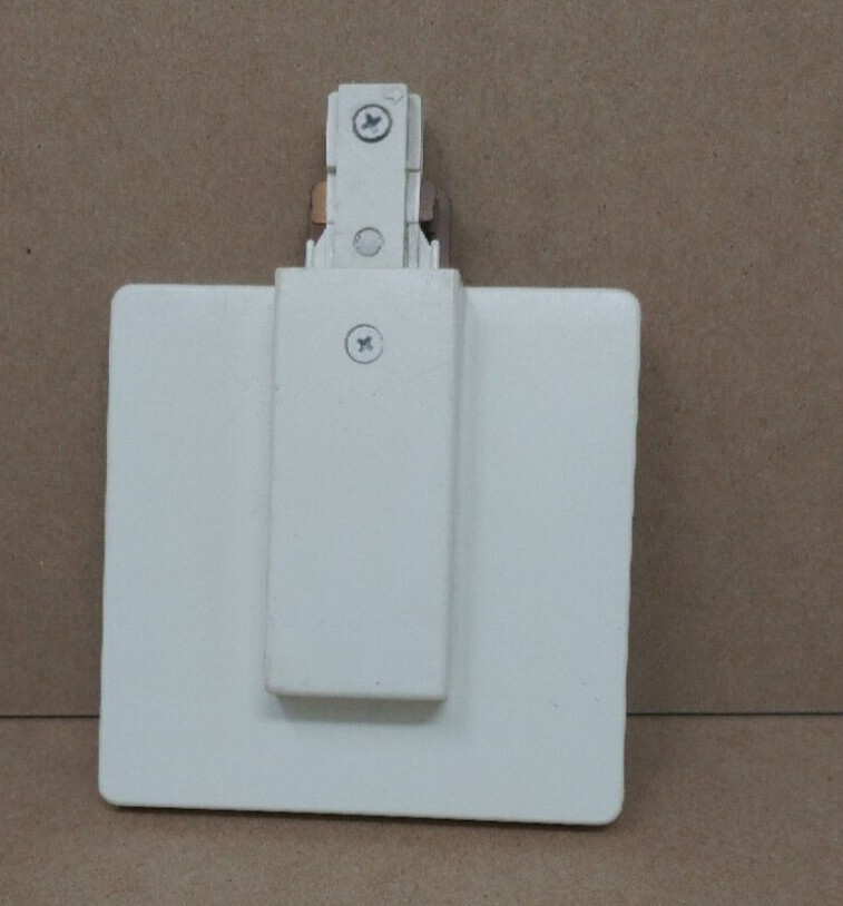 J2 Track T-Bar End Feed White