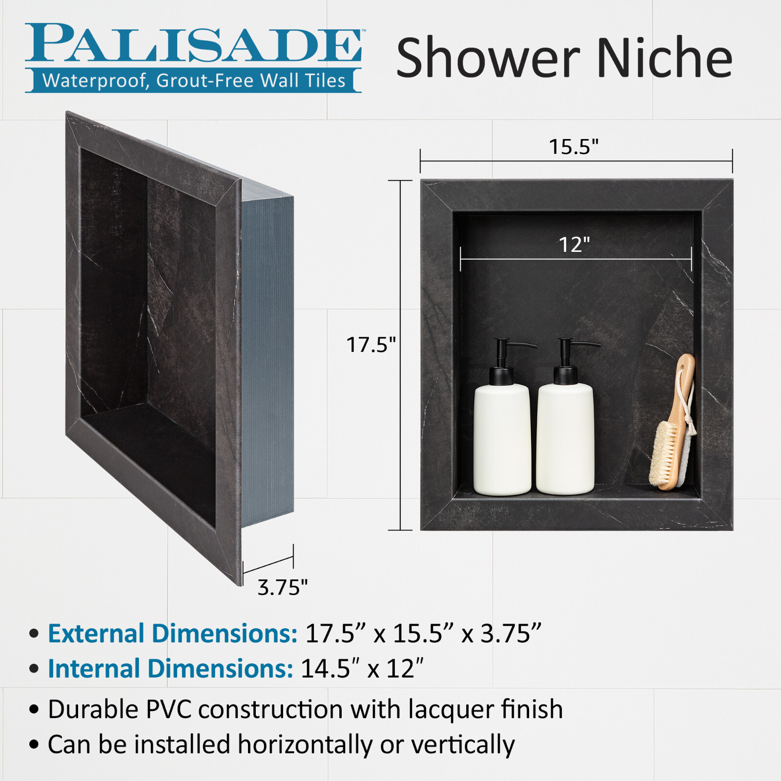 Palisade Shower Niche