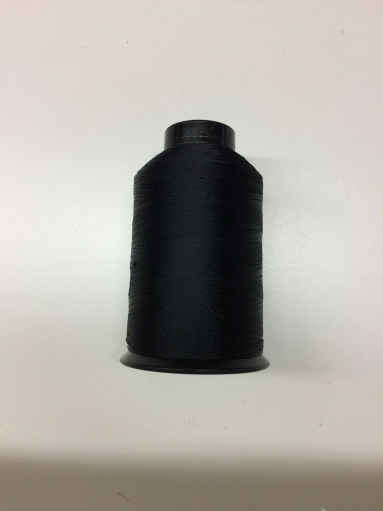 UV Thread, Polyester, Bonded POLY, Thread-4 oz. Spool, Black - Size DB-92 T-90