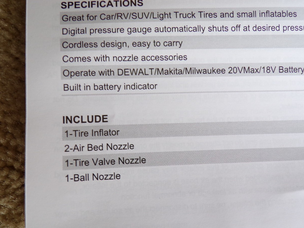 byczone Cordless Air Compressor (no battery, Tool Only) @h4