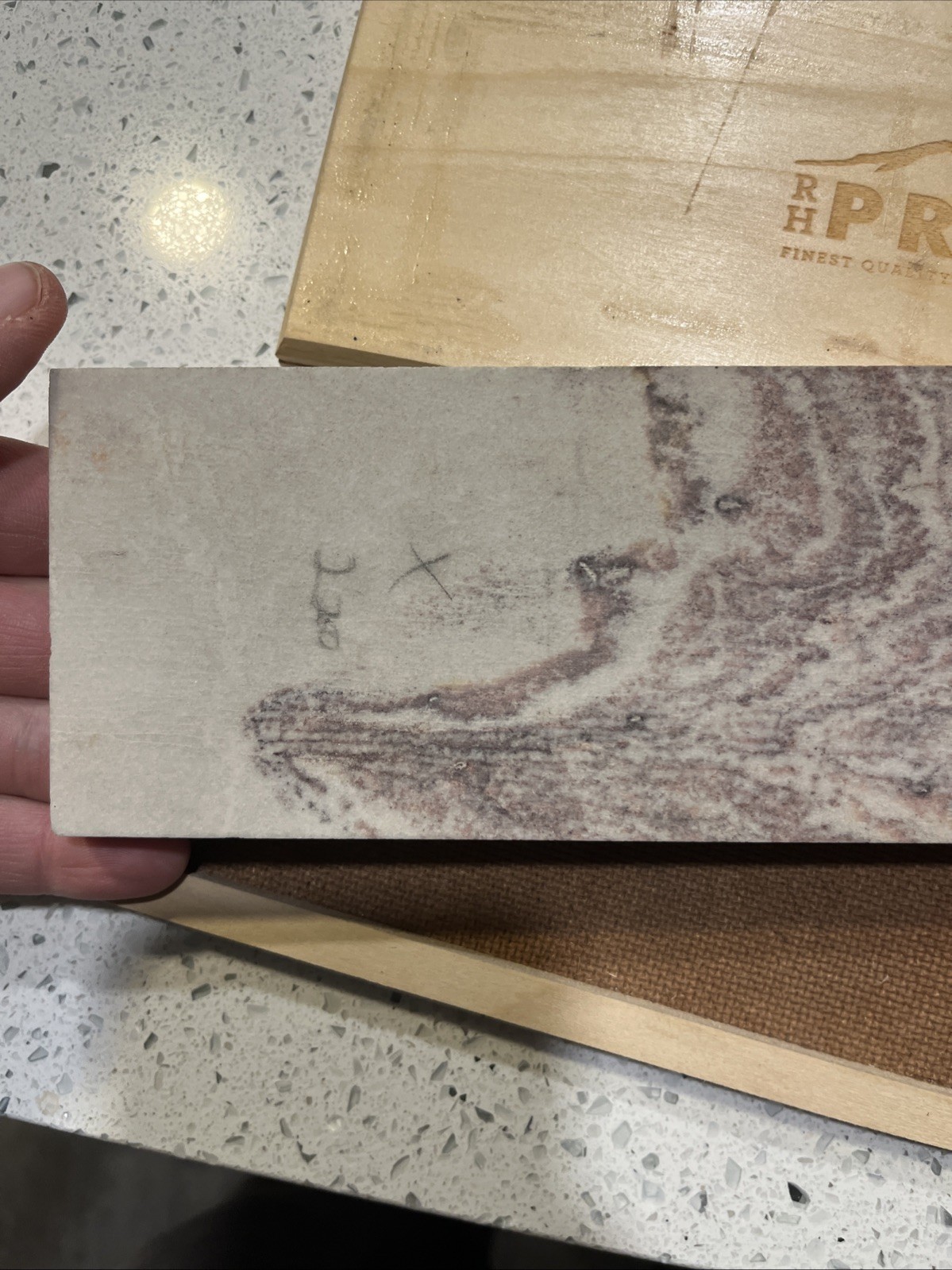 RH Preyda 10” X 3” Soft Arkansas Stone Custom