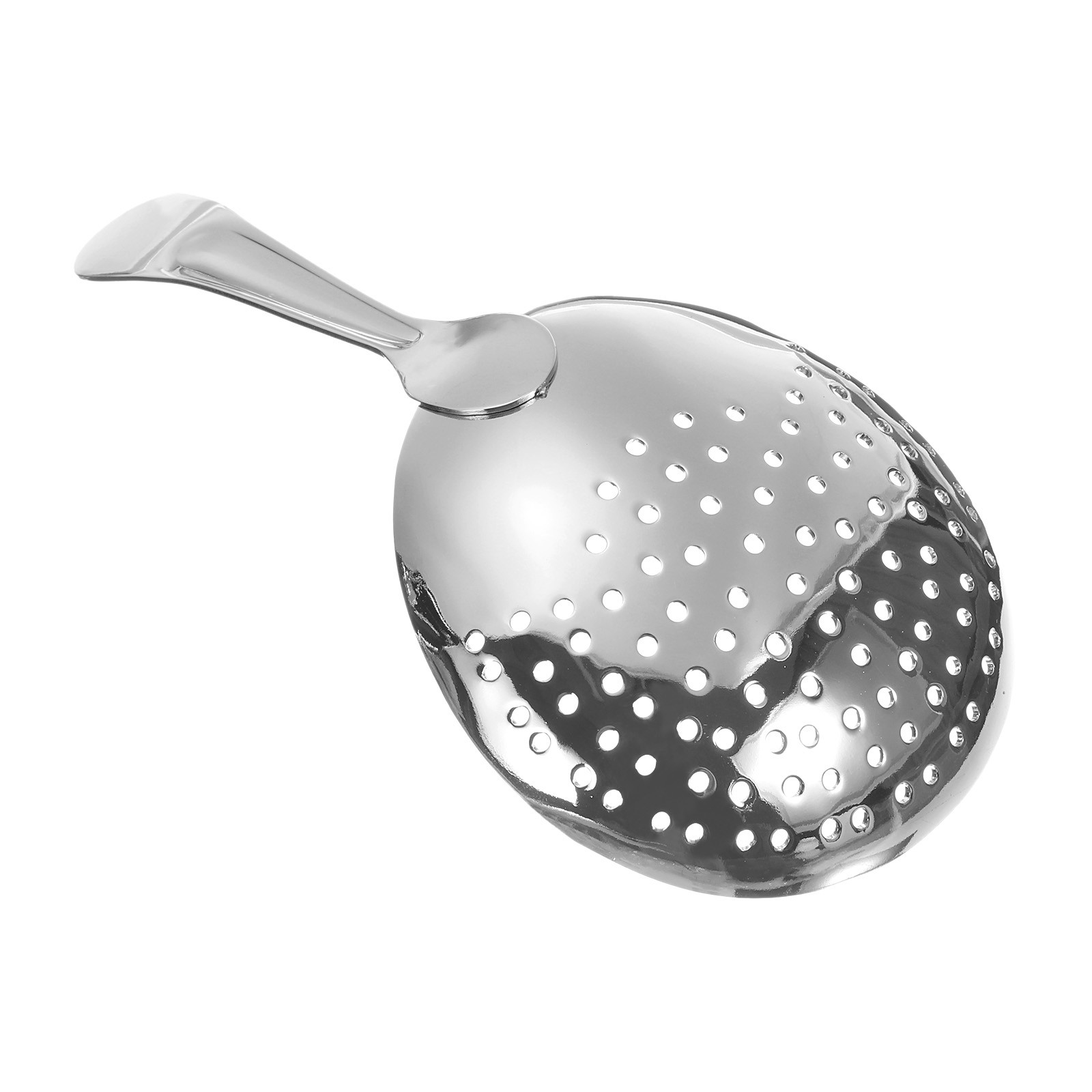 Julep Strainer, 1pcs - Stainless Steel Cocktail Strainer Spoon (Silver, 155mm)