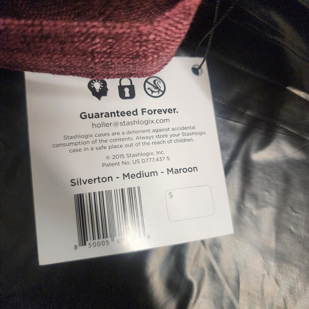 StashLogix Silverton Maroon MEDIUM