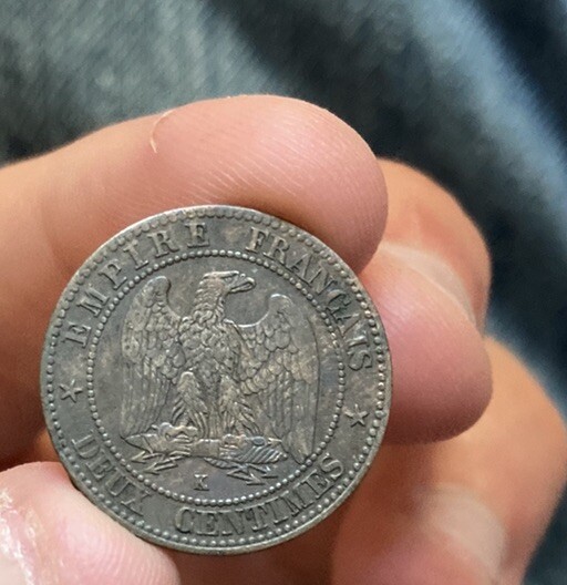 France 2 Centimes 1862 K - High Grade