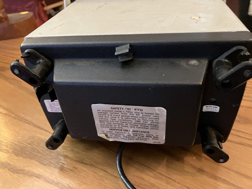 Sencore LC53 Z Meter Capacitor Capacitance Inductor Inductance Analyzer