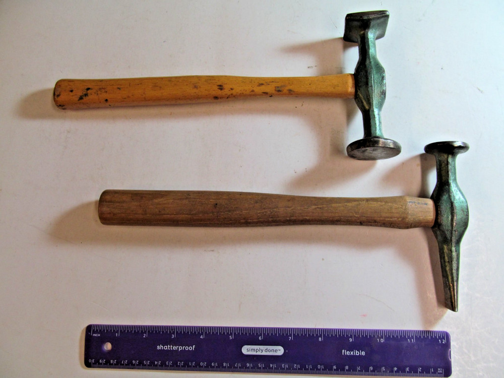 2 Auto Body Sheet Metal Hammers wl
