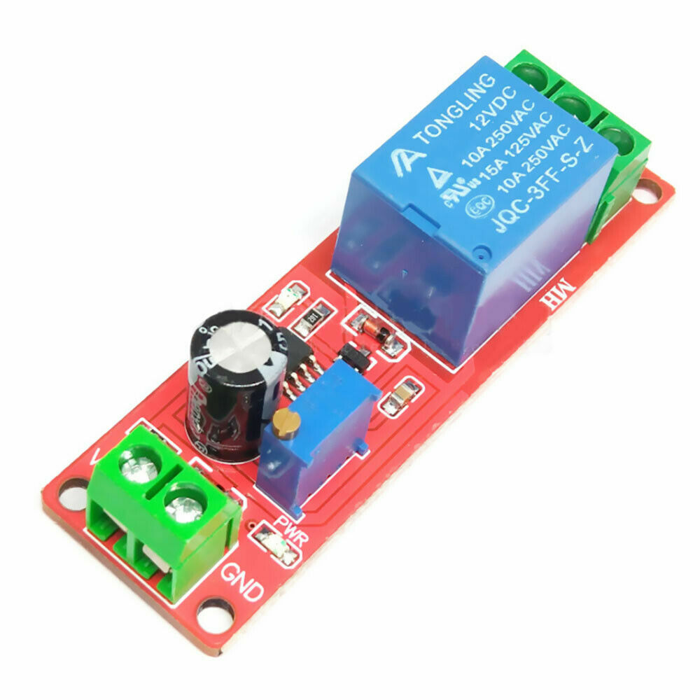 DC 12V NE555 Time Delay Relay Shield Timer Control Switch Adjustable Module Sec