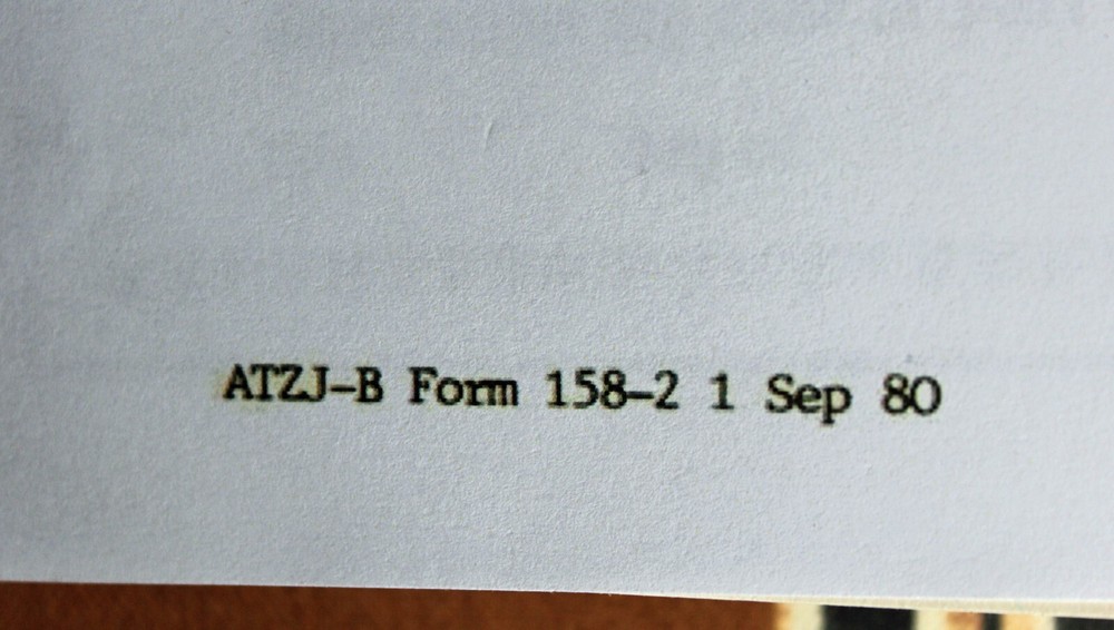 Army 2nd Basic Training Brigade Certificate (C10) 11 Ft Jackson, SC