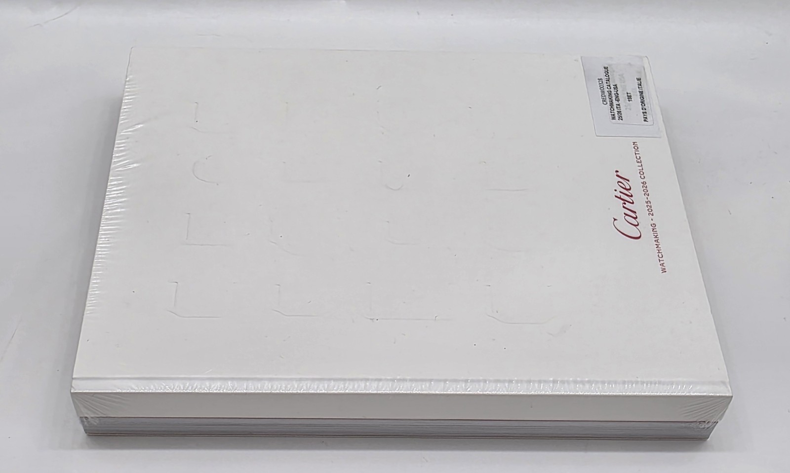 ORIGINAL CARTIER WATCHMAKING 2025/2026 COLLECTION CATALOG SET BRAND NEW