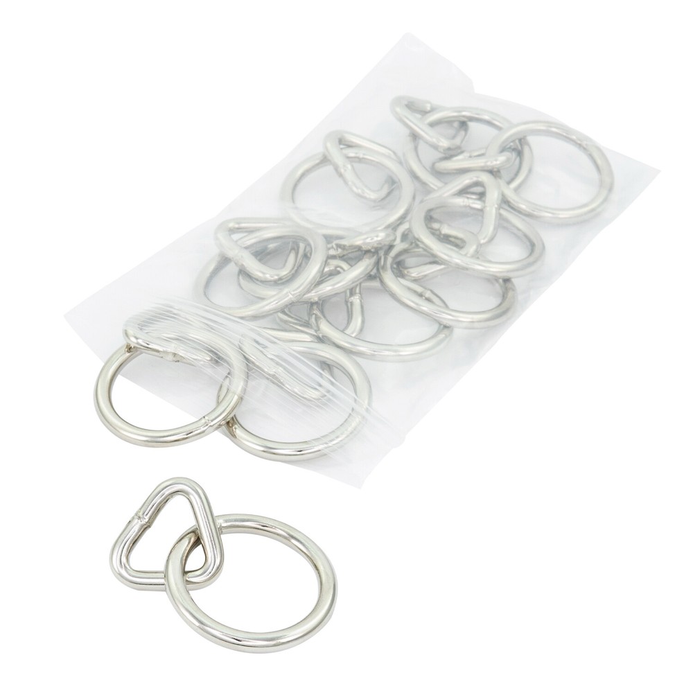 Medium Large 42mm (ML Size) Silver Bondage Rings - Single ring - StudsAndSpikes