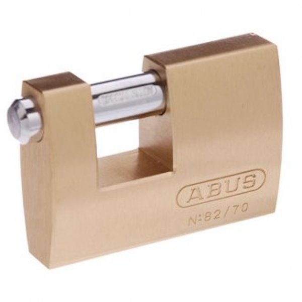 ABUS Padlocks -Monoblock 82/70 -70mm Brass Bodied Padlock-FREE POST