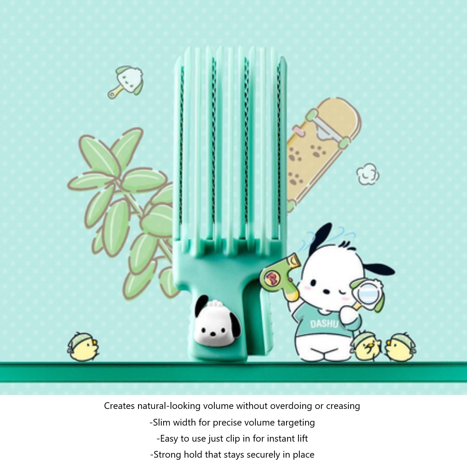 DASHU Daily Volume Pick 1ea +Pochacco Keyring POCHACCO Edition K-Beauty