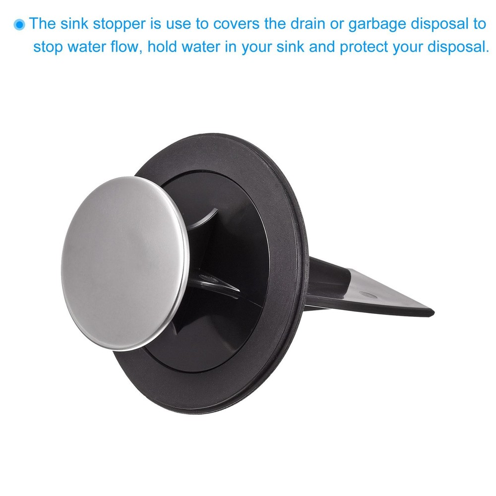 Kitchen sink piston cap, for garbage disposal exhaust cap 3.3"