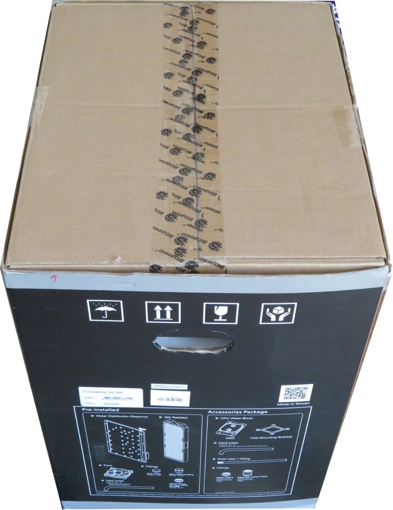 Bitspower Titan One Mini 2.0 Tempered Glass microATX Mini Tower Computer Case