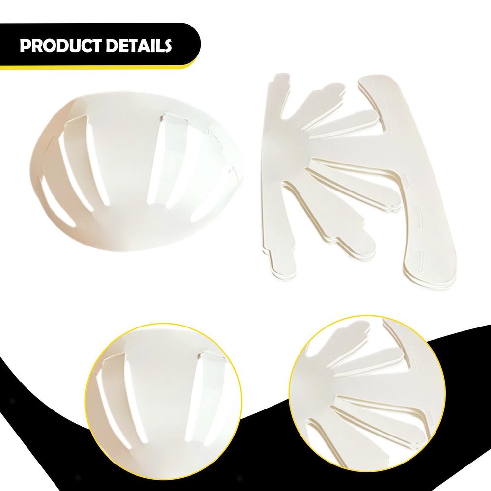 50x Baseball Cap Inserts Convenient Maintaining Shape Universal Cap Inner Liners