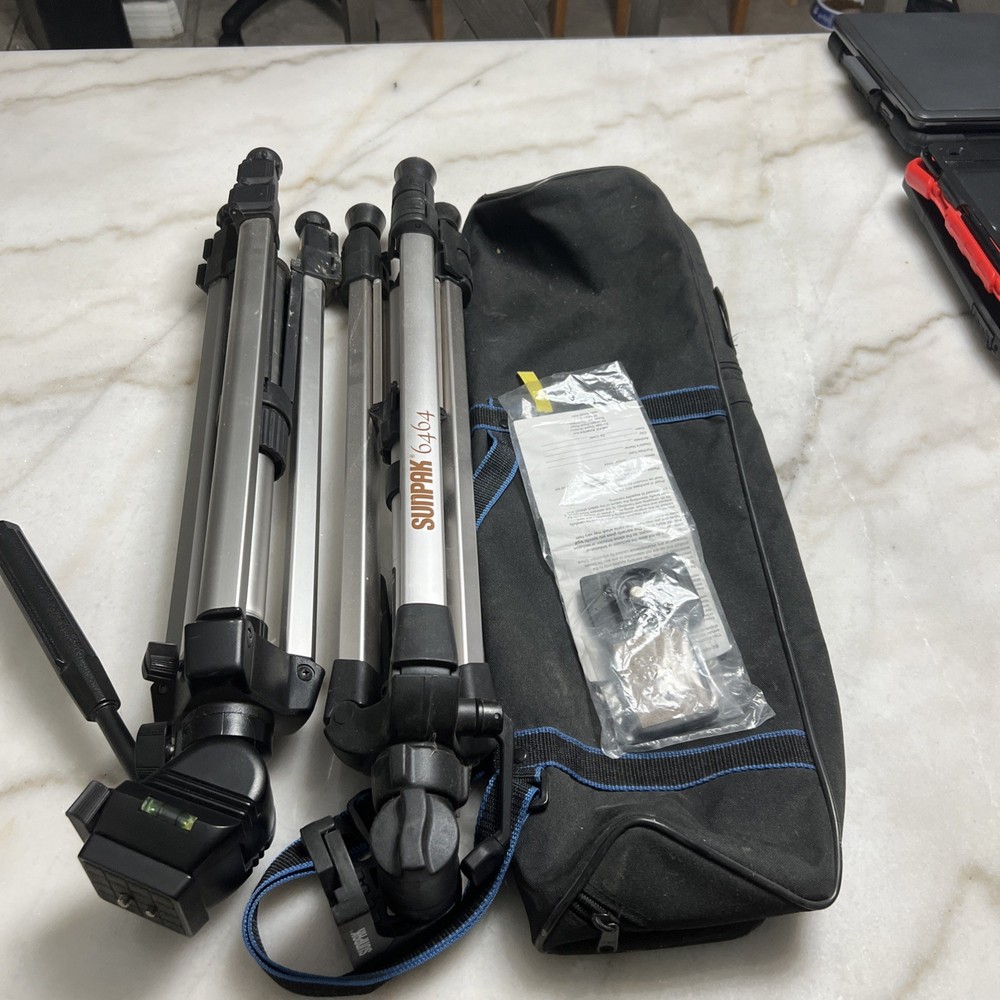 Sunpak 6464 Tripod With Extra Samsonite Tripod