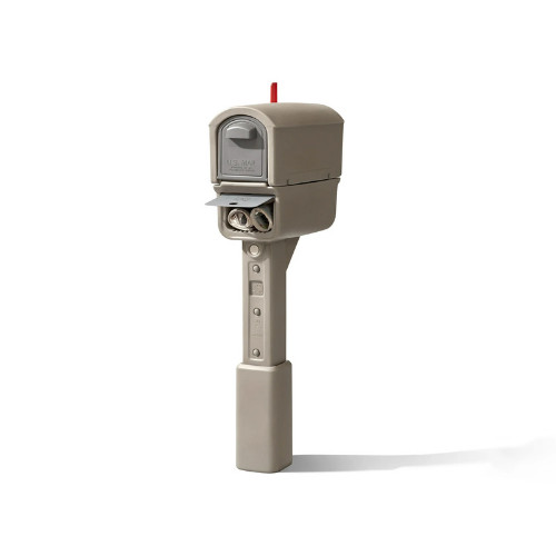 Step2 MailMaster Express Plus Plastic Mailbox Mocha Finish