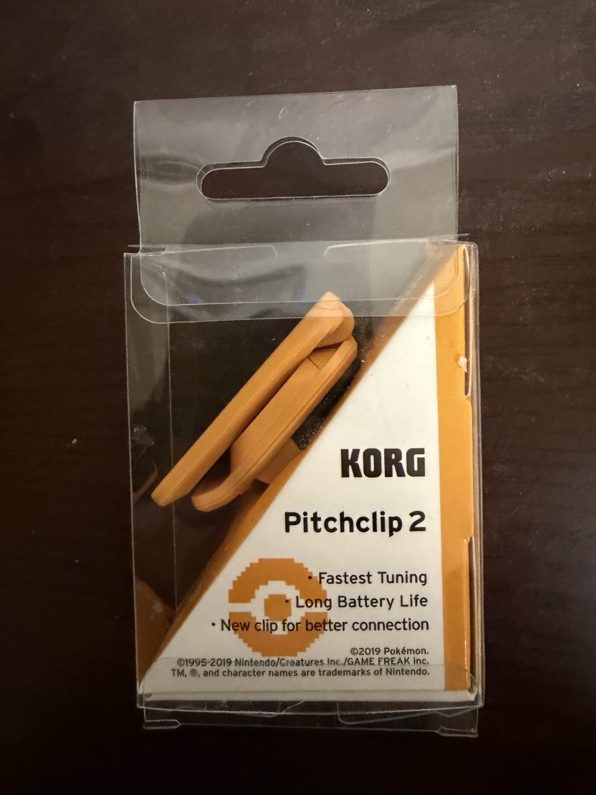 Korg Pitchclip 2 PC-2PHT Guitar Tuner Charmander Fire Pokémon Edition