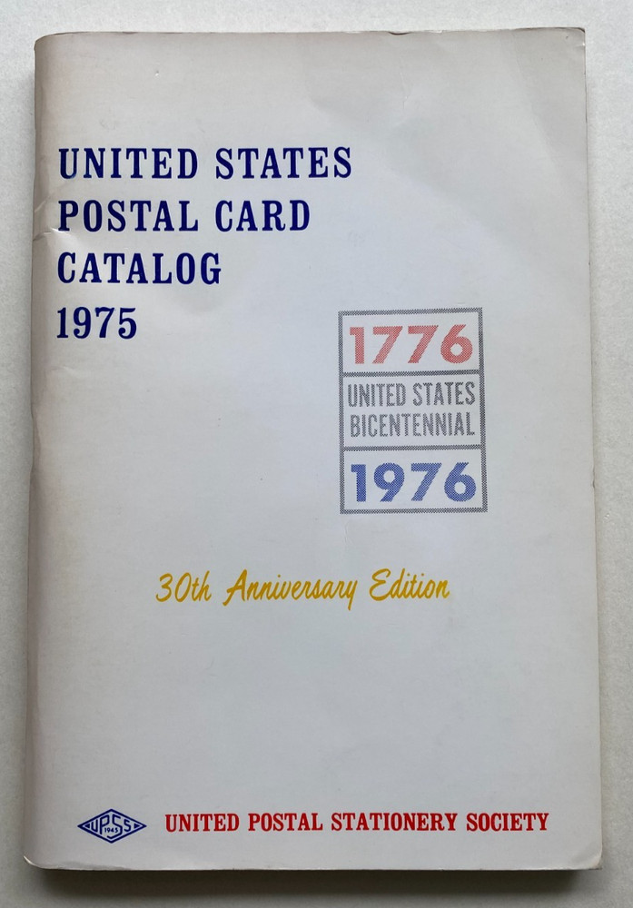 UPSS U.S. Postal Card catalogs