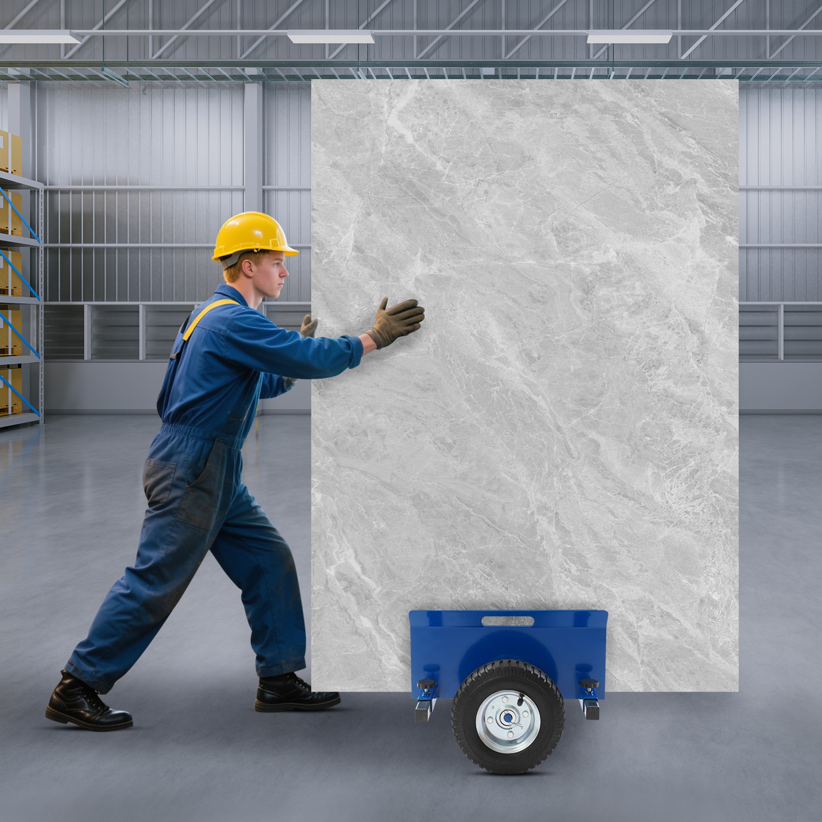 Panel Dolly, Panel Dolly Cart, Dolly Cart for Wood Panels, Drywall Sheet