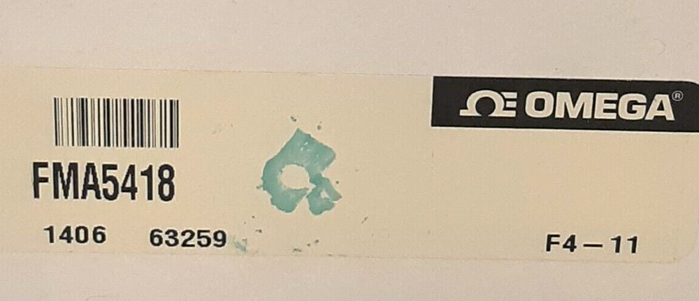 Omega FMA5418 Mass Flow Controller