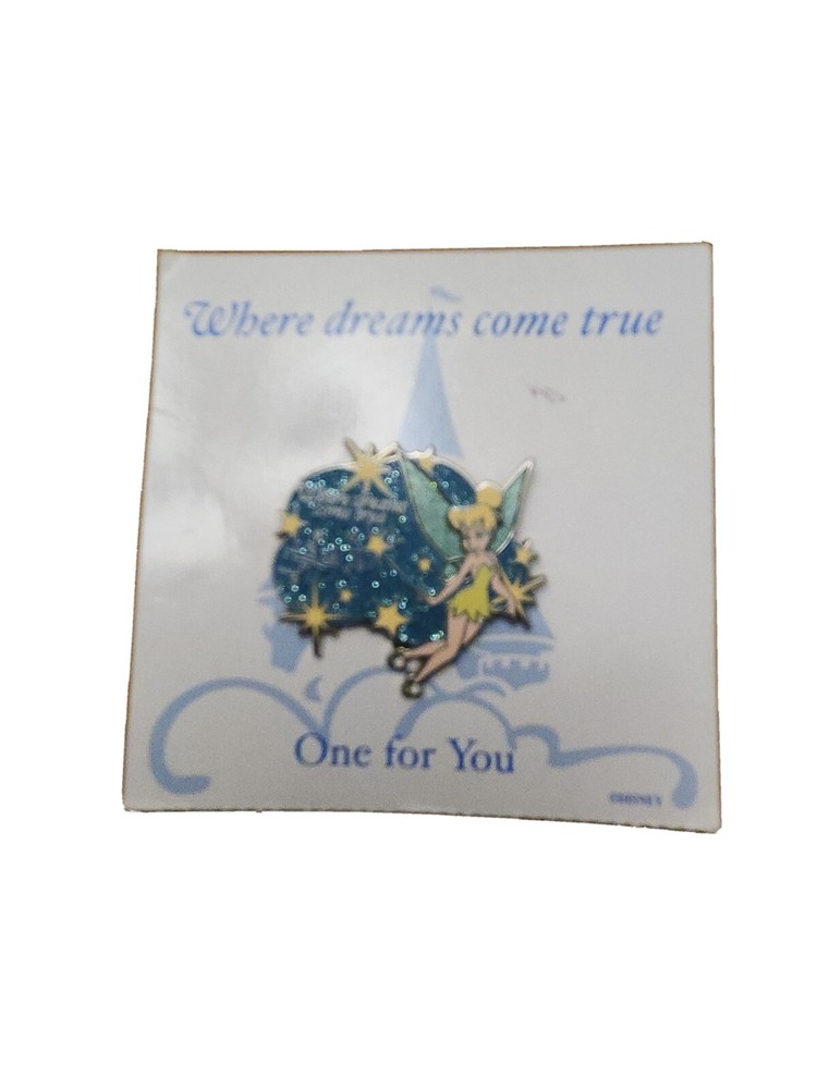 Tinker Bell Where Dreams Come True Pixie Dust Disney Pin Version 3
