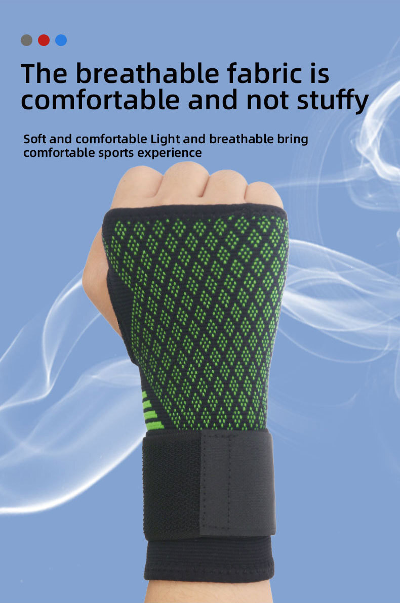 Wrist Hand Support Brace Carpal Tunnel Sprain Arthritis Gym Sports Right / Left