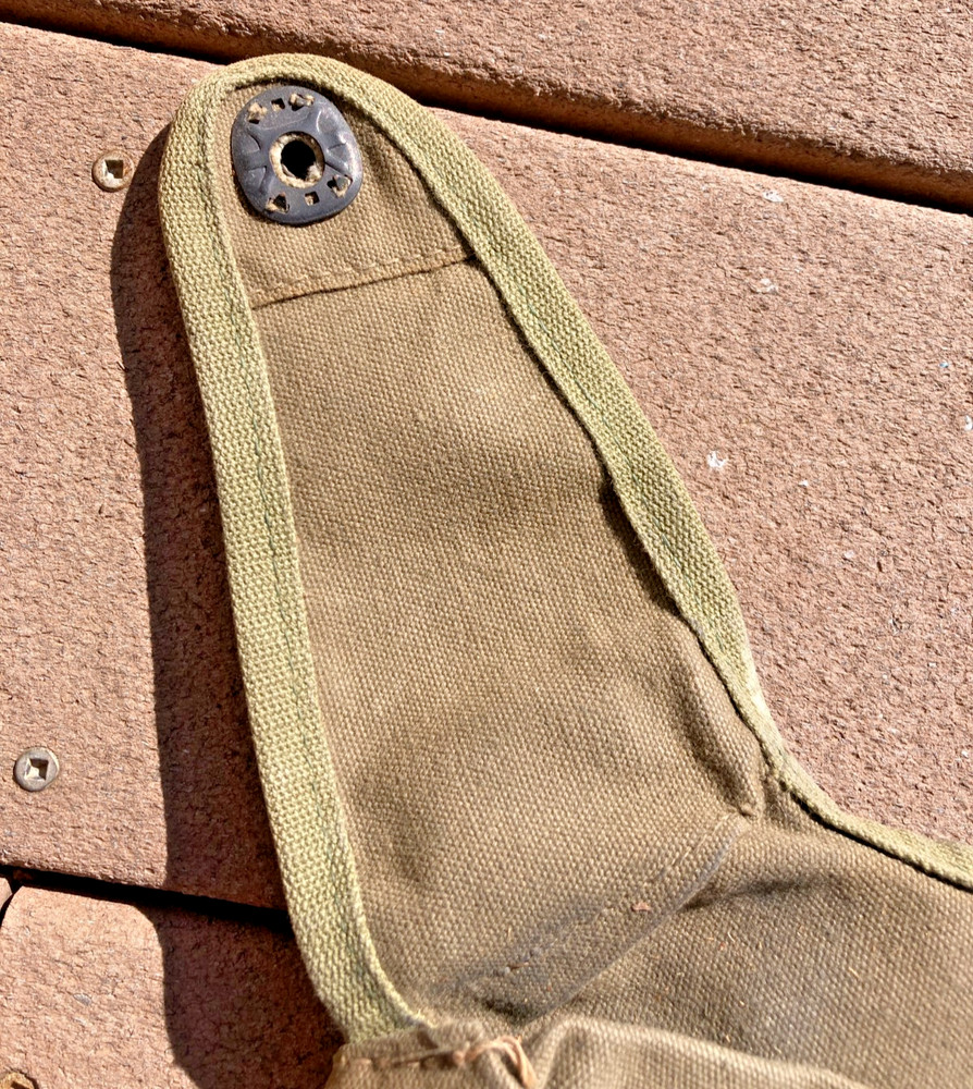 ORIGINAL WWII US USMC MARINE P1941 P41 3RD PATTERN CANTEEN COVER Field Gear