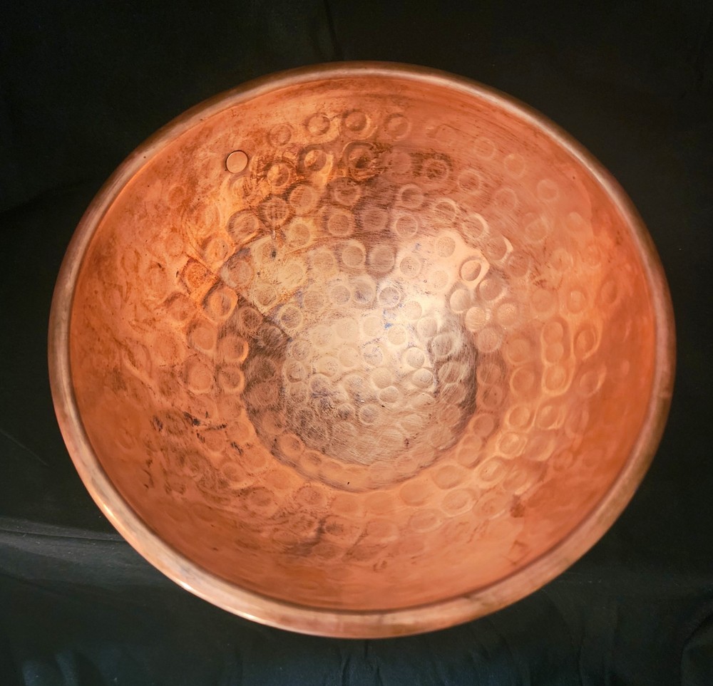 Vintage Copper Mixing Bowl