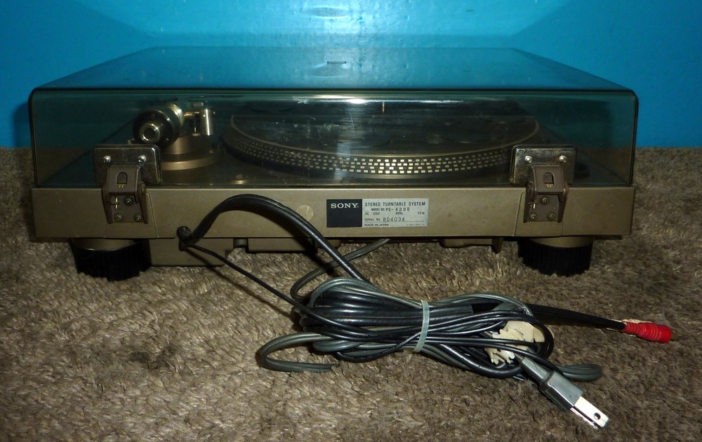 Sony PS-4300 Direct Drive Stereo Turntable