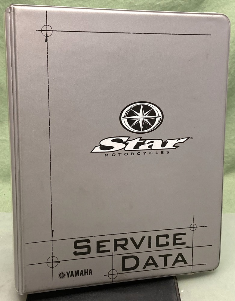 Genuine Yamaha LIT-BINDR-SD-ST Star Service Data Reference Binder