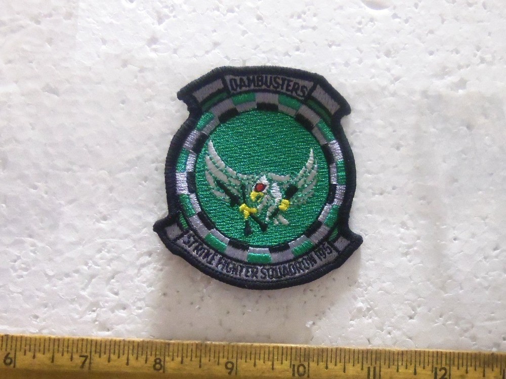 US Air Force - Strike Fighter Squadron 195 - Dambusters Embroidered Patch