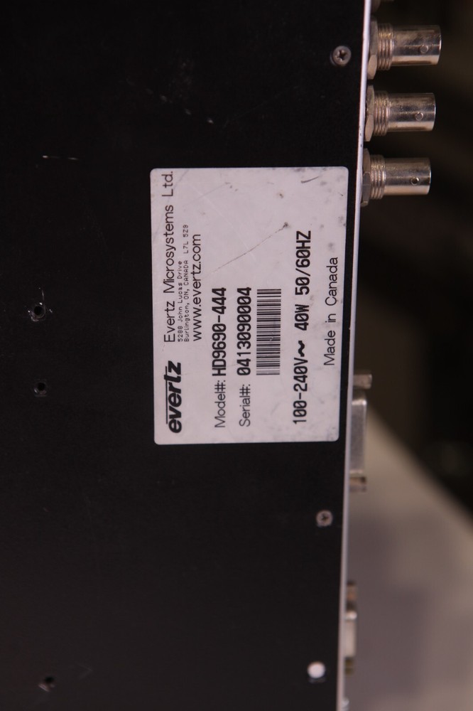 Evertz HD9690-444 Graticule Generator