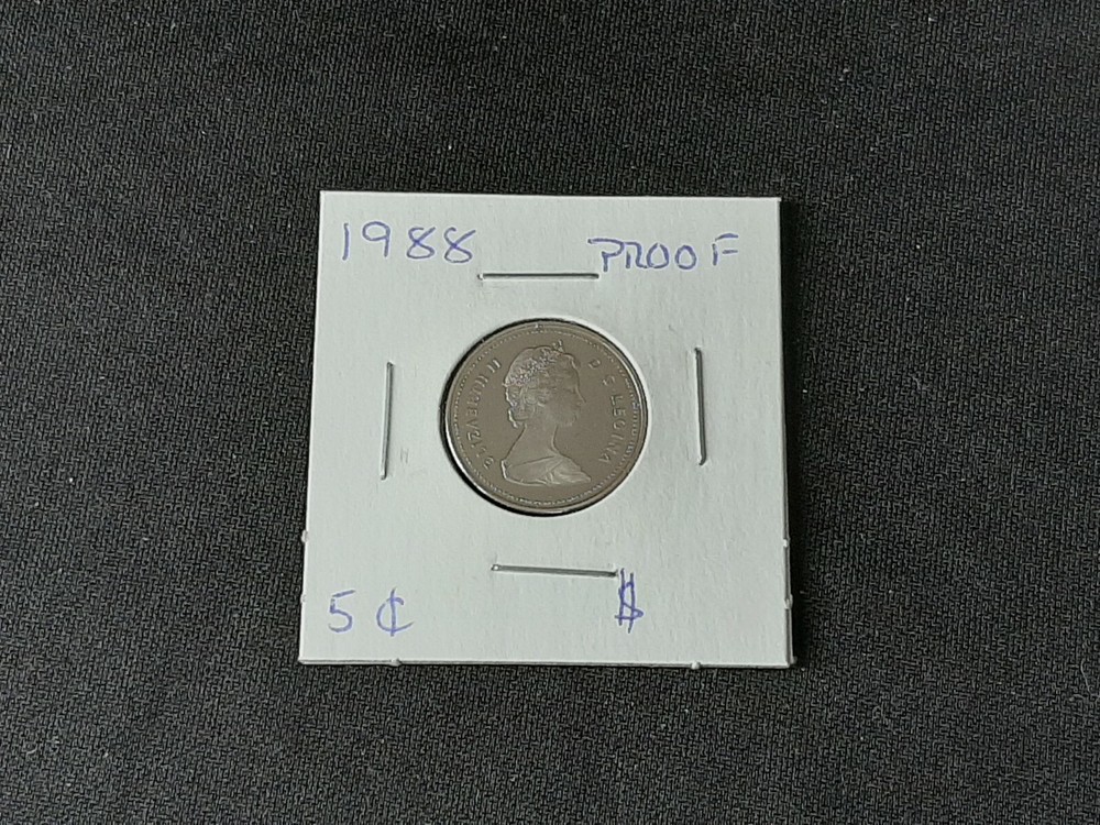 1988 Loonie Dollar Proof Set