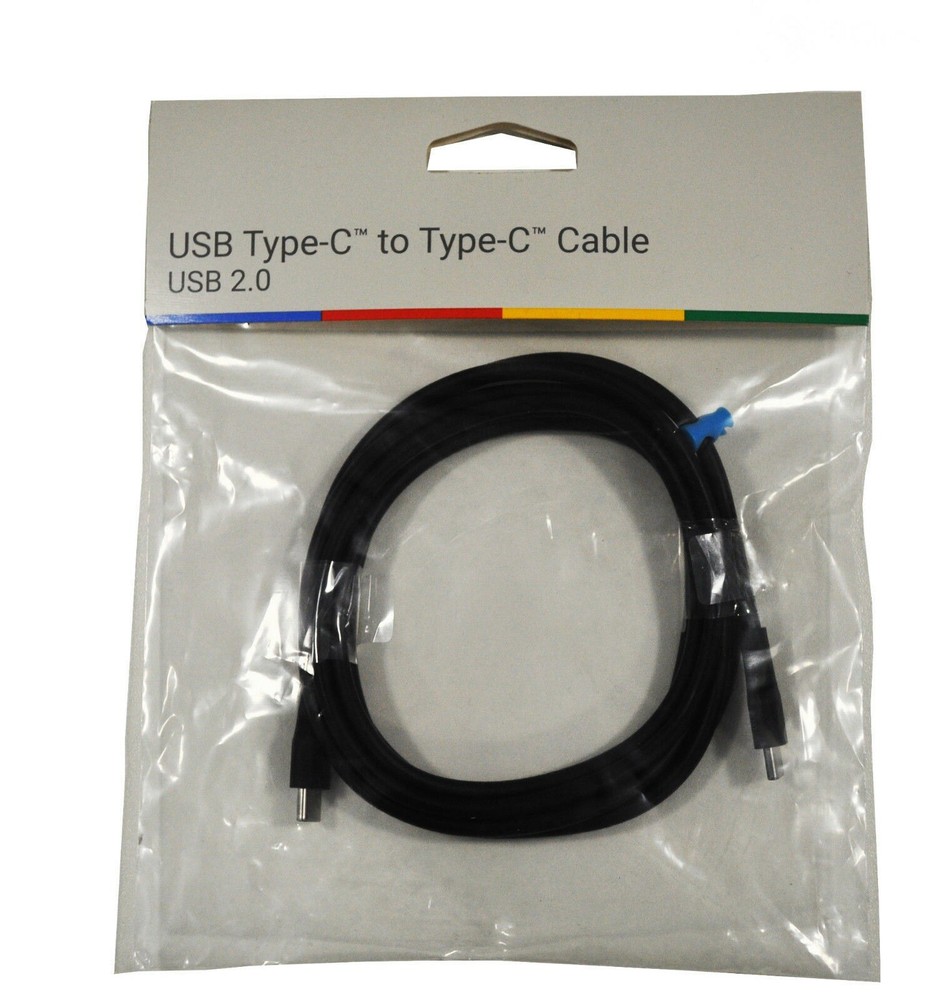 New Genuine Google USB 2.0 Type-C To Type-C 1.8M Cable Original
