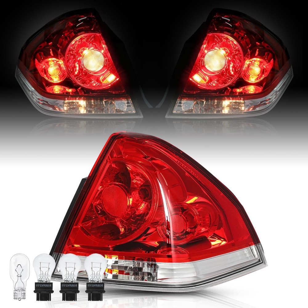 Impala Halogen Tail Light Assembly Right Passenger Side 2006-2013 OE Replacement