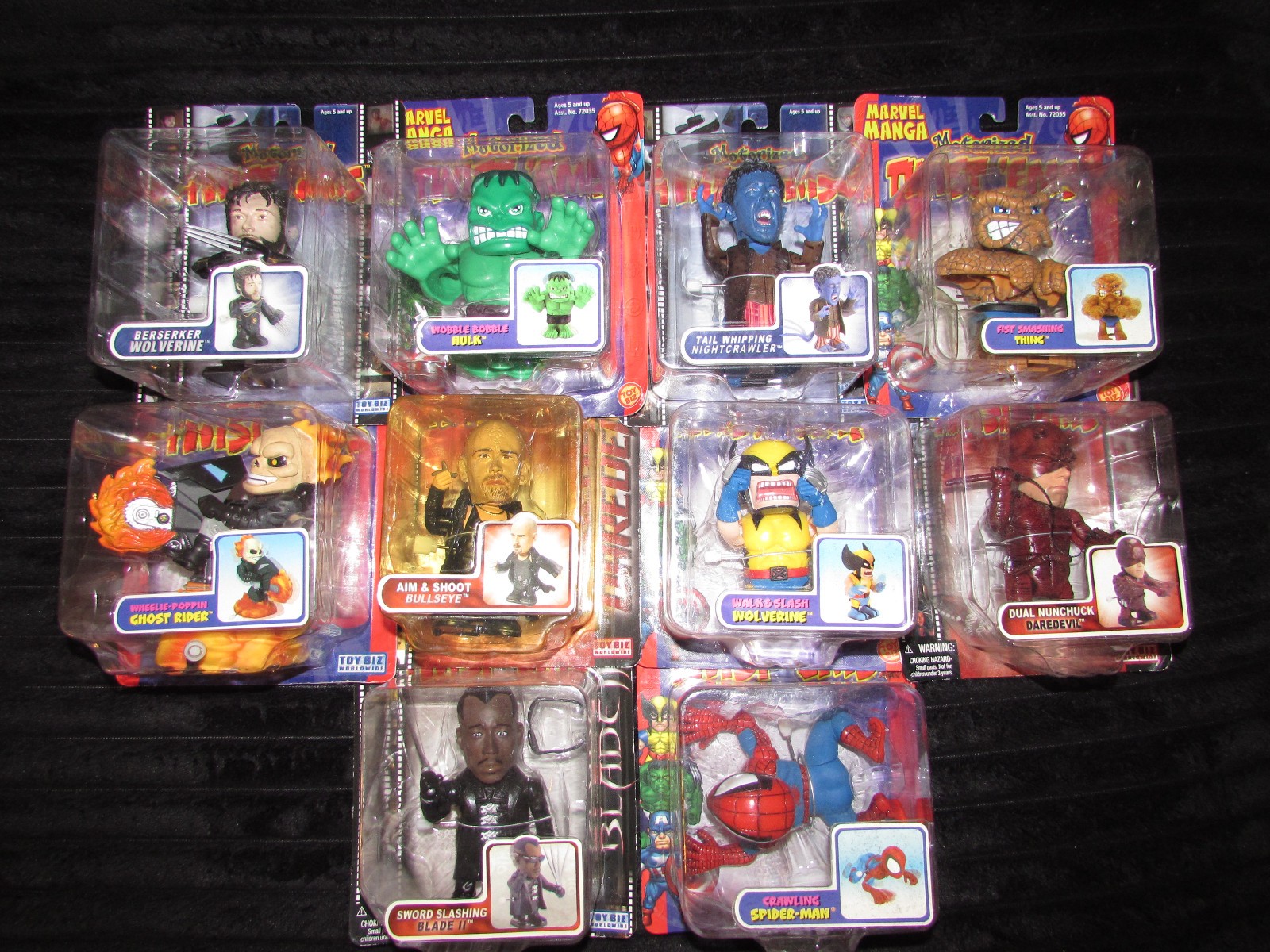Marvel Motorized Twist 'ems Lot