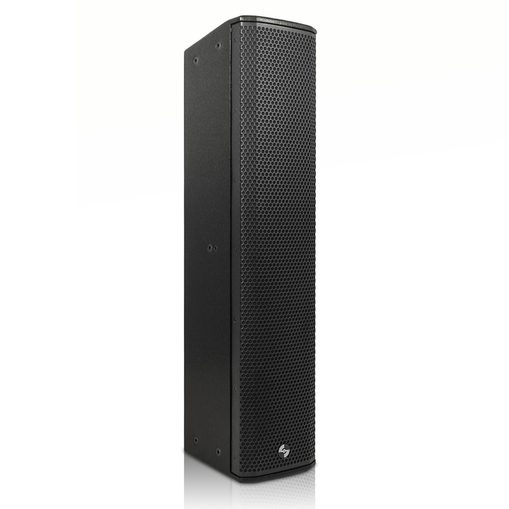 Sound Town Line Array Set, One 18" Sub, Two Column Speakers, Black PS-18SP6B2.1